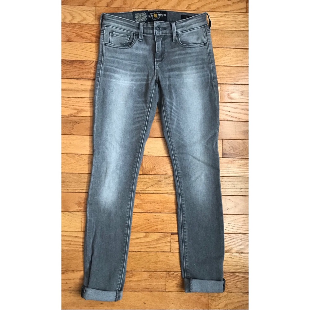 Lucky Brand Grey Skinny Jean